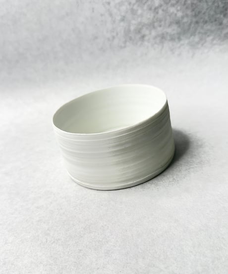 中里博恒・白磁 円筒