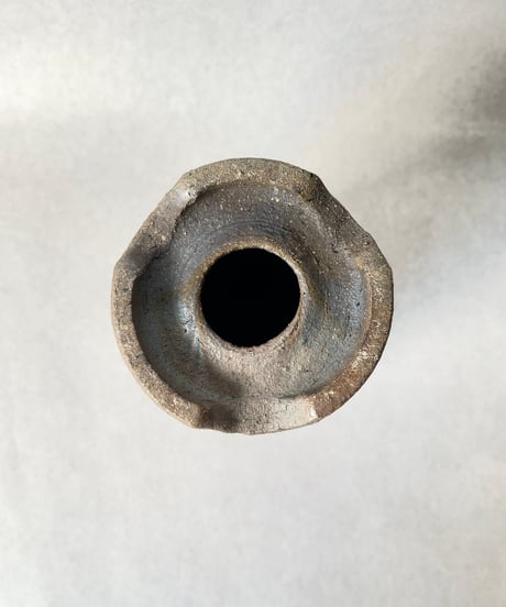伝市窯・筒鉢3号(登り窯焼)