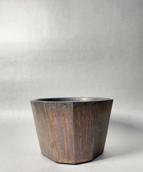 Metal color pot・Ｌ