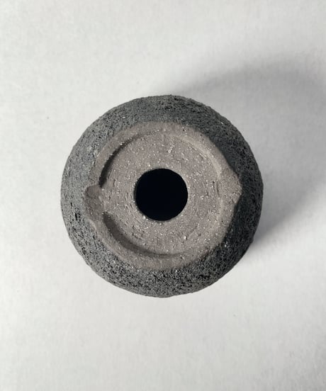 錆び釉まる鉢・Ｓ