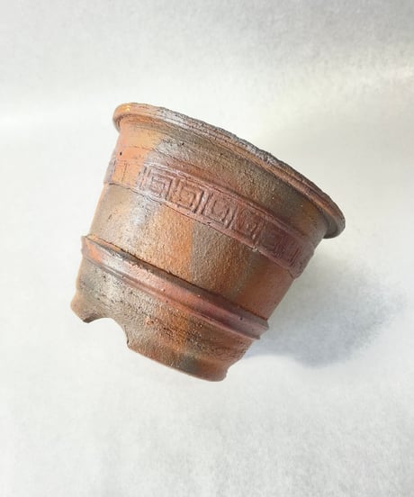 伝市窯・上木鉢5号(登り窯焼)