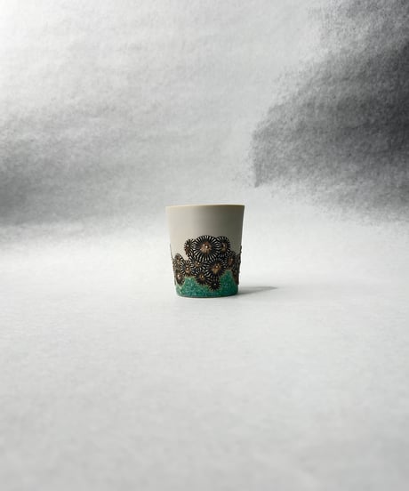 石塚花弓・グリーン Free cup