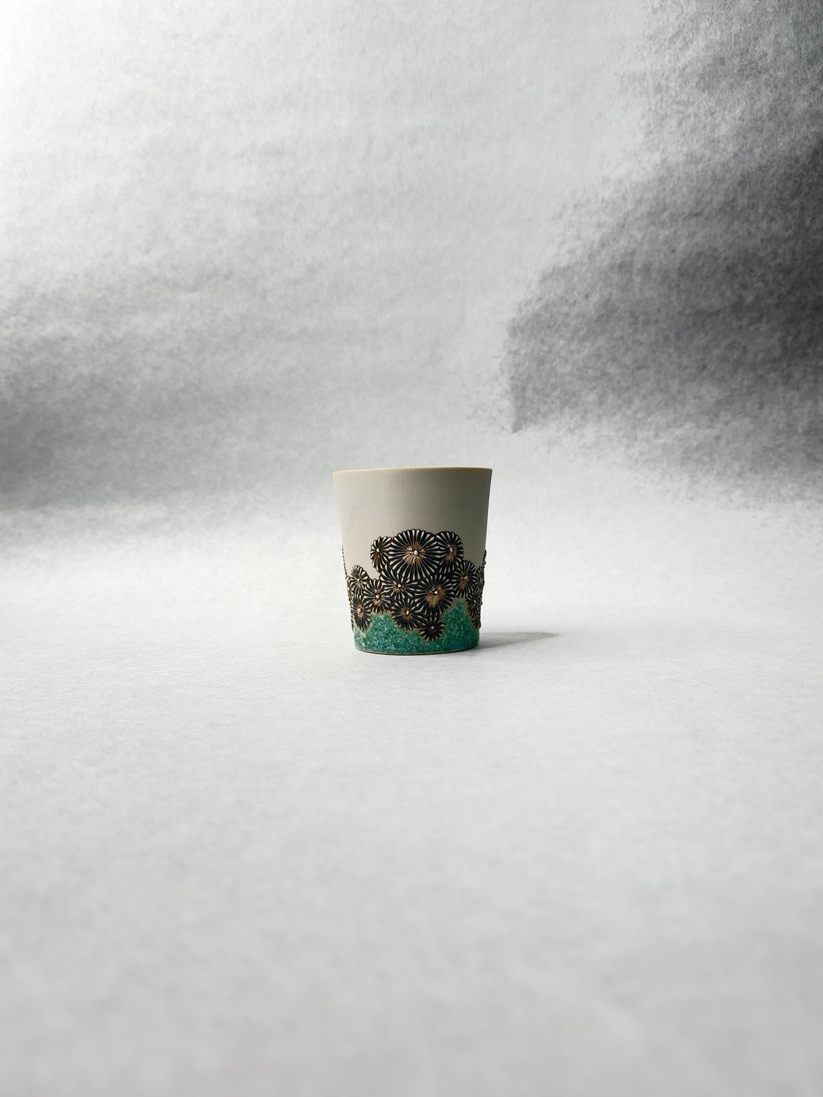 石塚花弓・グリーン Free cup | t.roots