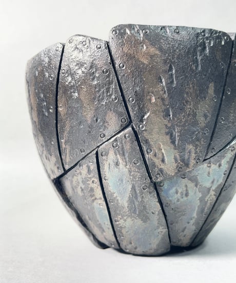 沖誠・Rivet round 燻銀彩 ５号