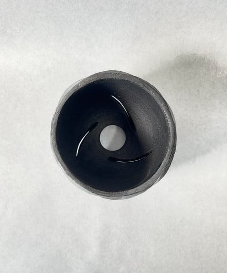 Spiral・round(燻銀彩) 3号