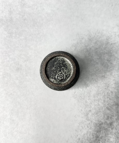 炭化ボーダー ショットグラス