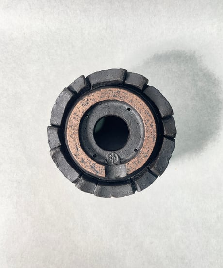沖誠・Rivet shallow cylinder 燻銀彩３号