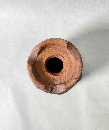伝市窯・シャジン変形3.5号(黒化粧)