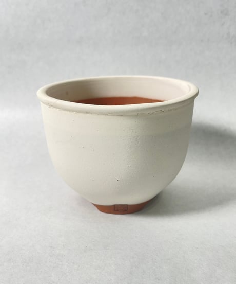 伝市窯・コウロ3.5号(白化粧)
