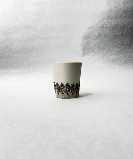 石塚花弓・グリーン Free cup