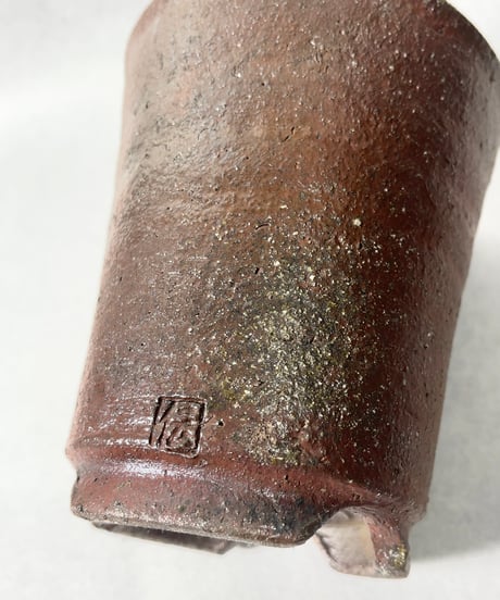 伝市窯・シャジン型3.8号(登り窯焼) １０