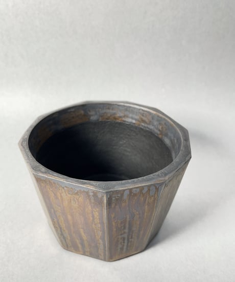 Metal color pot・Ｍ