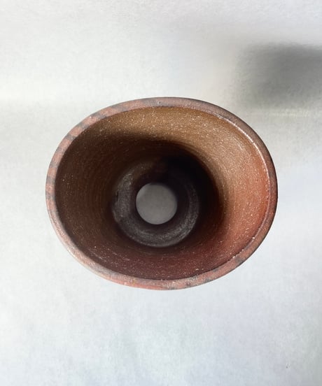伝市窯・シャジン変形6号(登り窯焼)