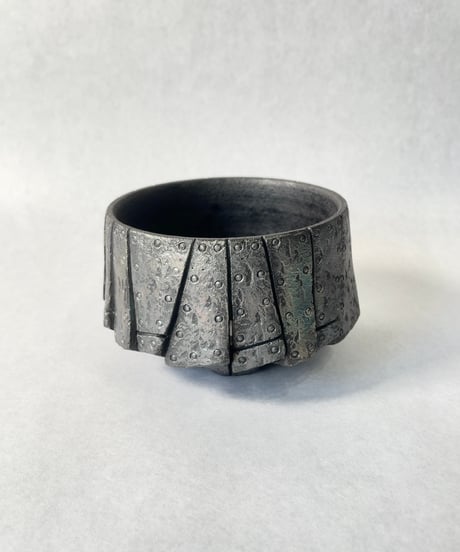 Rivet・shallow cylinder(燻銀彩) 3号