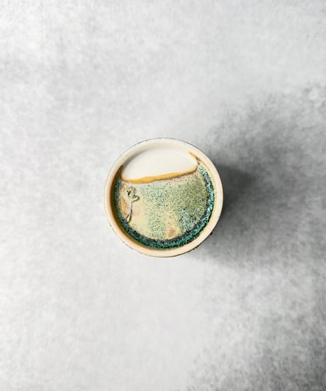 石塚花弓・グリーン Free cup