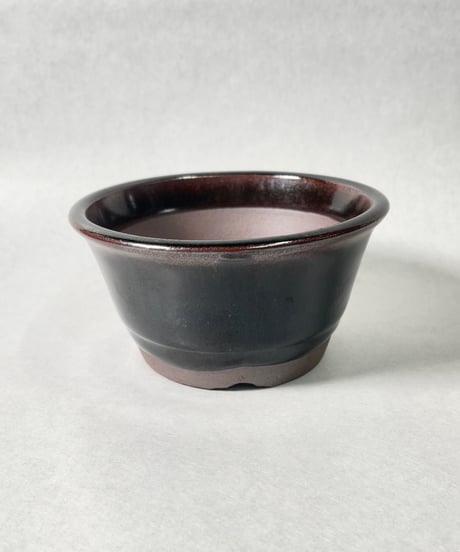 伝市窯・丸一型4号(丹波黒)
