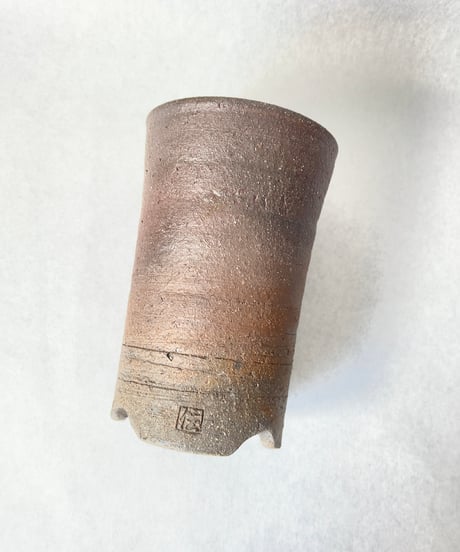 伝市窯・筒鉢3号(登り窯焼)