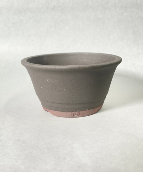 伝市窯・丸一型4号(黒化粧)