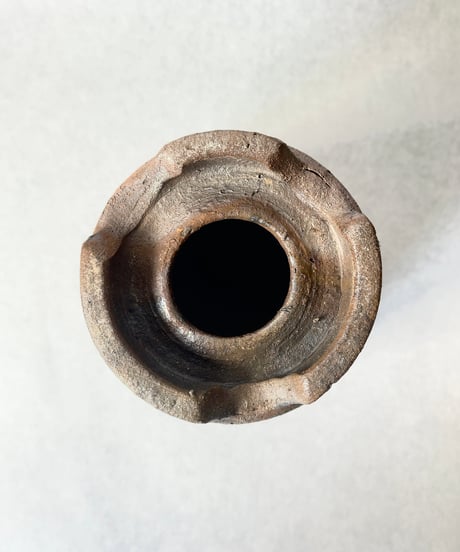伝市窯・シャジン型3.8号(登り窯焼) ５