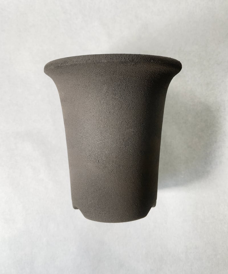 蘭鉢 黒燻蘭鉢・M | t.roots