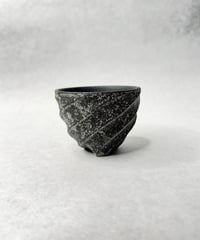炭化Spiral ショットグラス