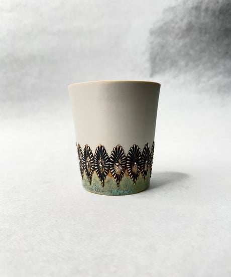 石塚花弓・グリーン Free cup