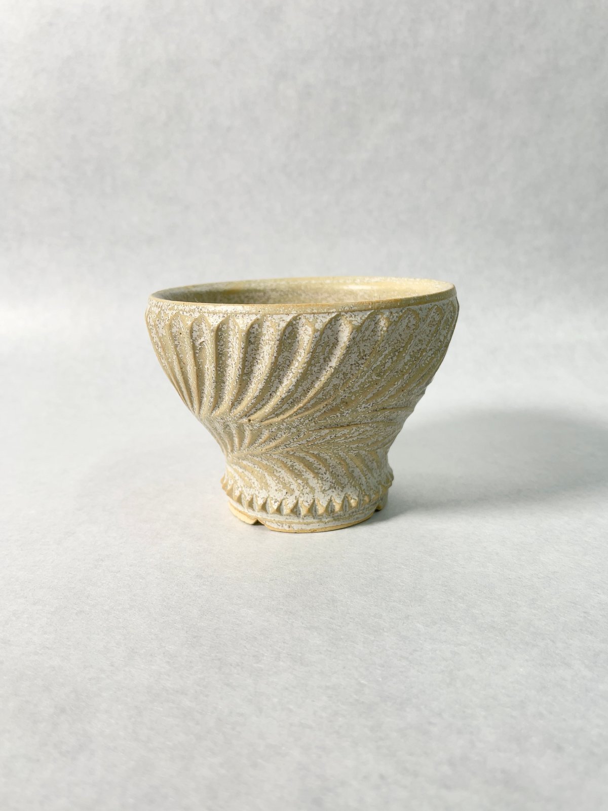 新里竜子 氏　RYUSEN WHITE 陶器鉢 RYUSEN WHITE 3 | t.roots