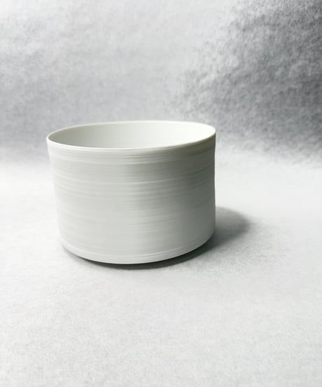 中里博恒・白磁 円筒
