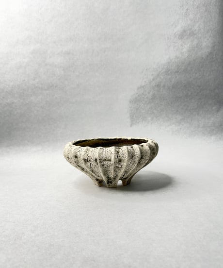 石塚花弓・粉引鉢