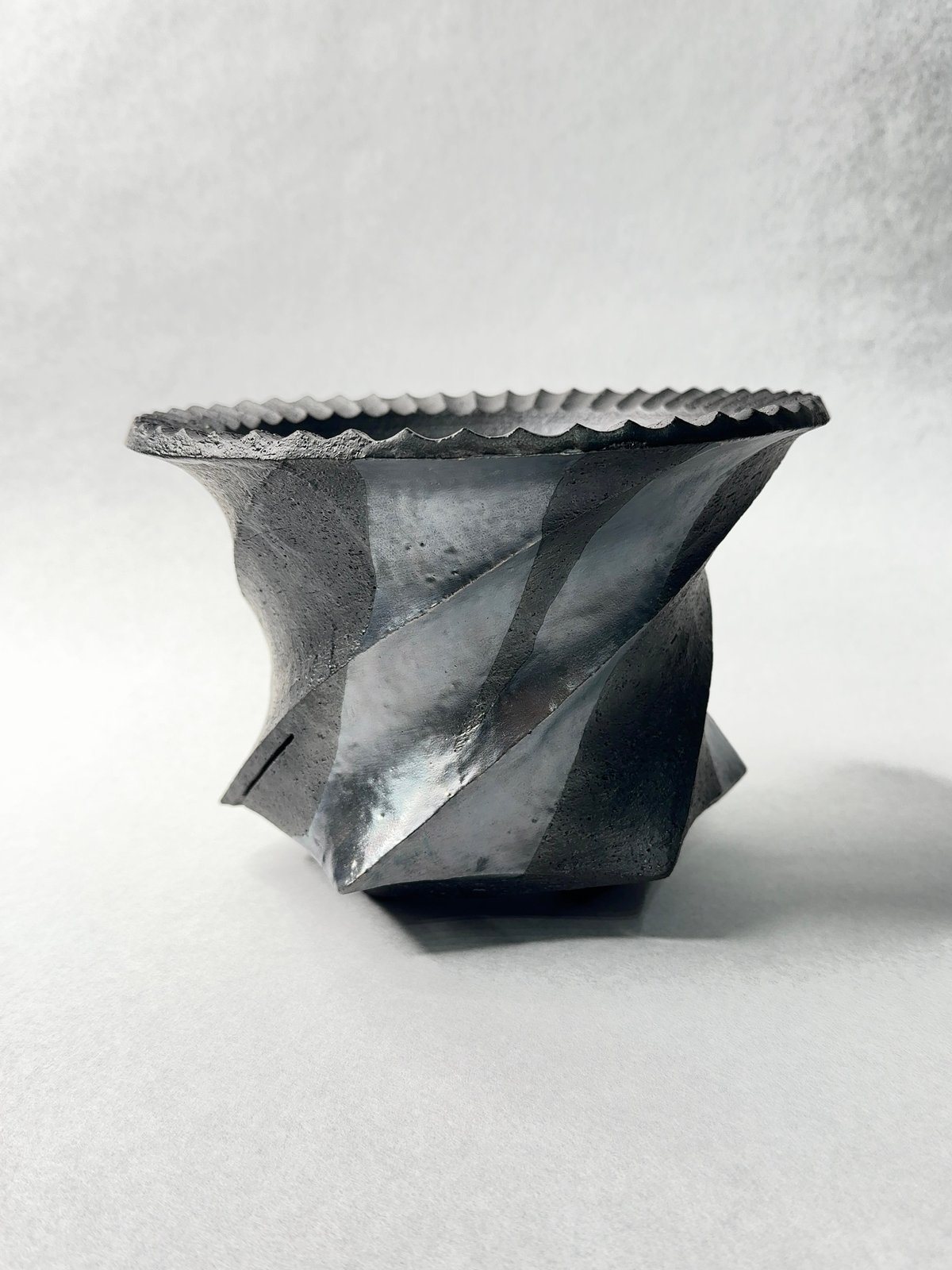 沖誠・Spiral cylinder(銀彩) | t.roots