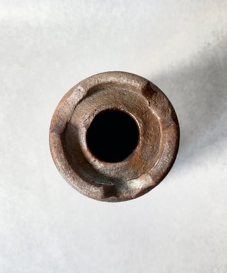 伝市窯・シャジン型3.8号(登り窯焼) ６
