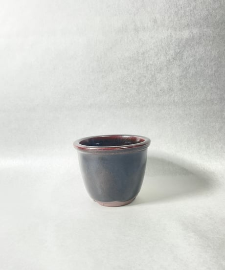 伝市窯・丸型3.5号(丹波黒)