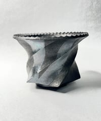 沖誠・Spiral cylinder(銀彩)