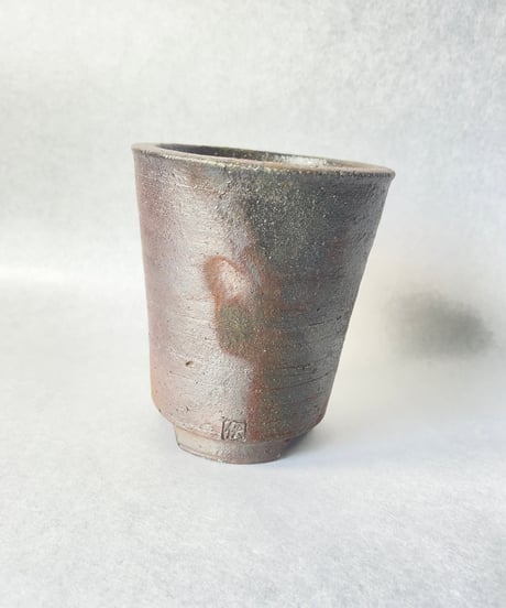 伝市窯・シャジン型3.8号(登り窯焼) ４