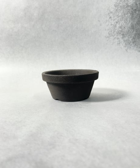 黒燻浅鉢・Ｓ