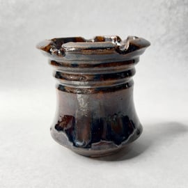 イベント限定品　姫野翔太氏　浅鉢noppo 蛇目 鉢】姫野 翔太 NOPPO 銀彩 陶作 陶器鉢 | A-PLANTS|塊根植物販売