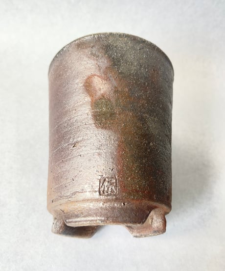 伝市窯・シャジン型3.8号(登り窯焼) ４
