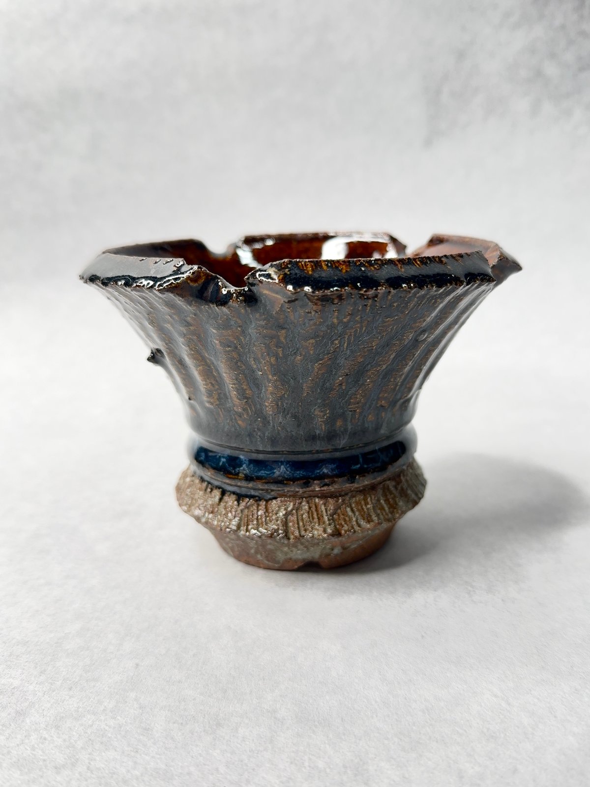 姫野翔太・飛び鉋飴釉 | t.roots