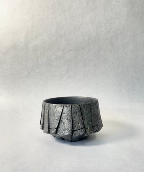 Rivet・shallow cylinder(燻銀彩) 3号