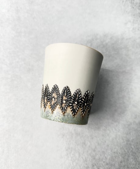 石塚花弓・グリーン Free cup