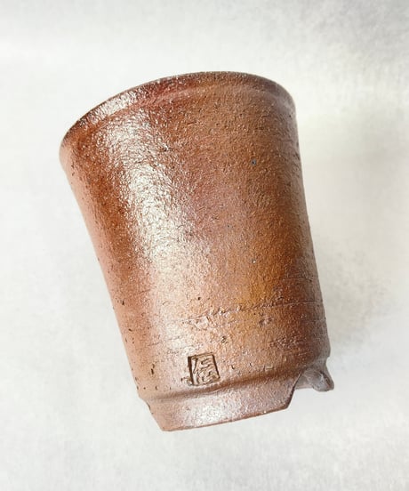 伝市窯・シャジン型3.8号(登り窯焼) ９