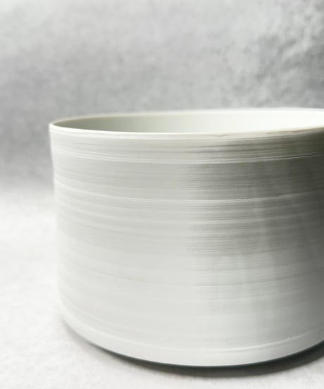 中里博恒・白磁 円筒