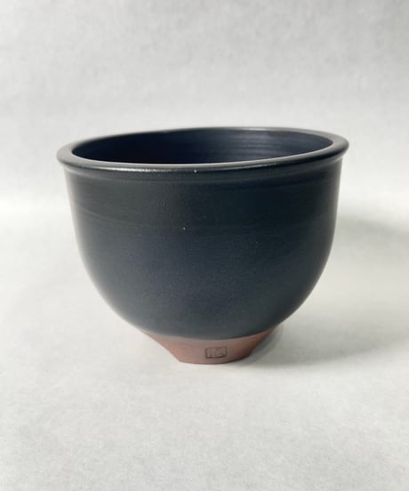 伝市窯・コウロ4号(艶消しブラック)