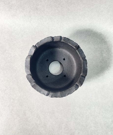 沖誠・Rivet shallow cylinder 燻銀彩３号