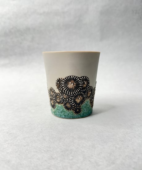 石塚花弓・グリーン Free cup
