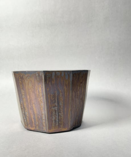 Metal color pot・Ｍ