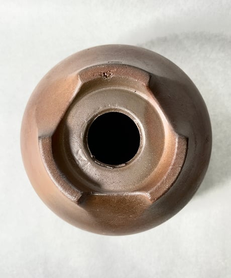 伝市窯・コウロ6号(登り窯焼・照り)