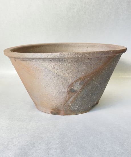 伝市窯・シャクナゲ鉢10号(登り窯焼)