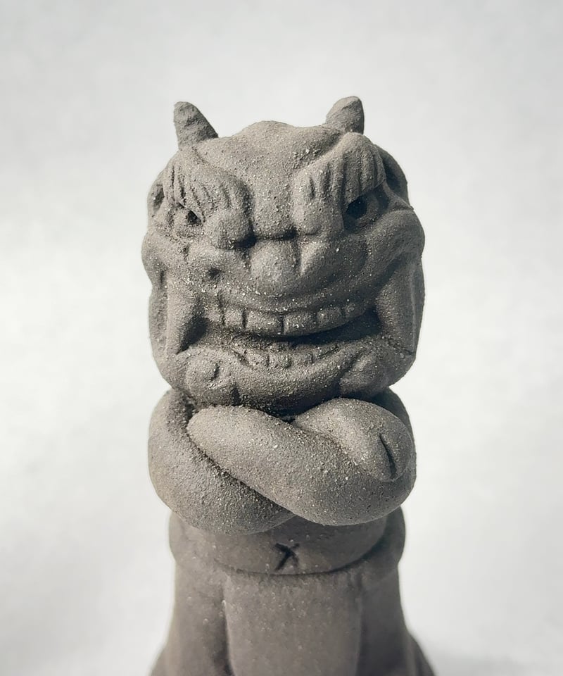 淡路瓦・ミニ鬼(阿・吽2体セット) | t.roots