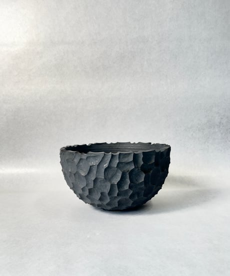 稲妻紋鉢 ボウル型・Ｌ
